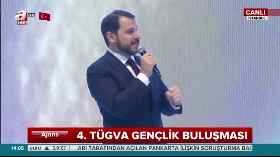 Enerji Bakanı Berat Albayrak, 4.TÜGVA Gençlik Buluşması'nda konuştu