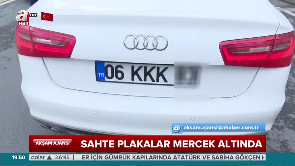 Sahte plaka kullananlara ağır cezalar
