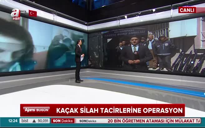 İstanbul'da dev operasyon! Onlarca kaçak silah ele geçirildi