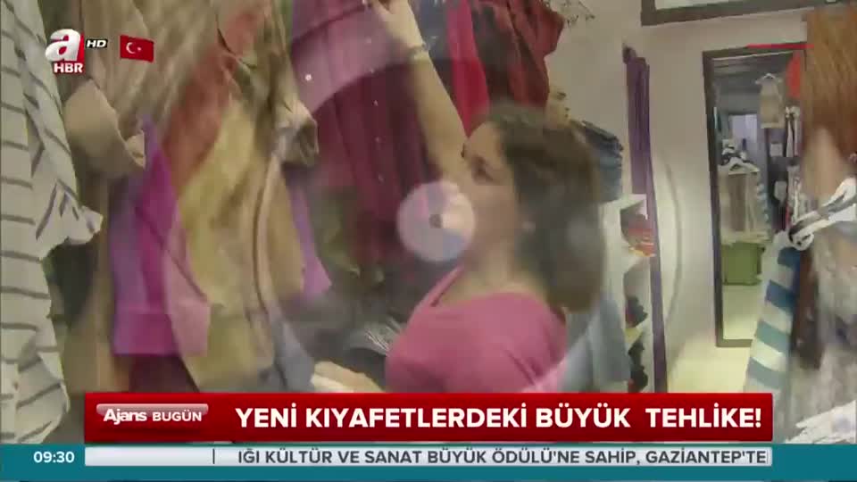 Yeni kıyafetlerdeki büyük tehlike!