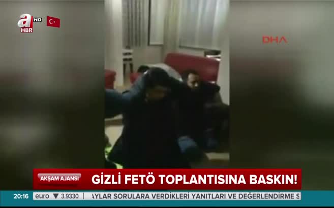 Gizli FETÖ toplantısına baskın!