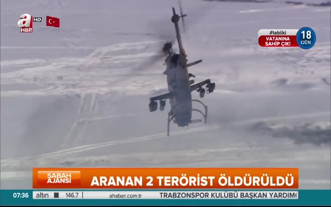 Aranan teröristleri öldüren askerlere mehterli karşılama