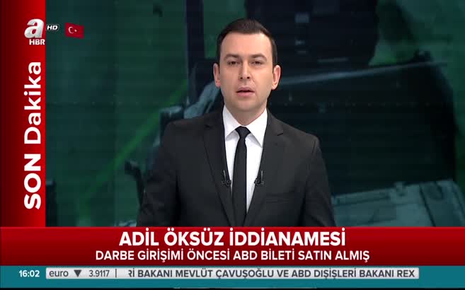 Adil Öksüz, ABD bileti satın almış