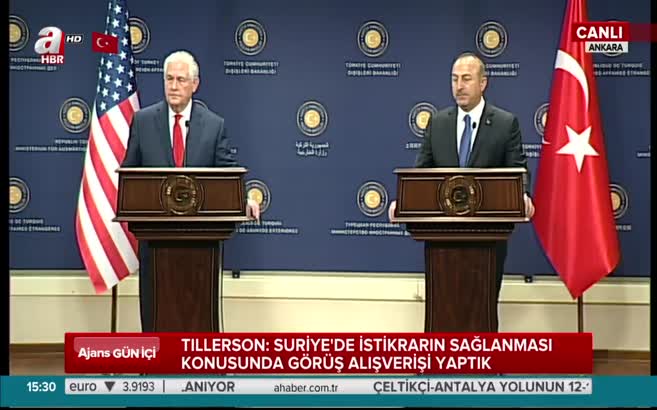 ABD Dışişleri Bakanı Tillerson YPG ile ilgili soruyu yanıtsız bıraktı