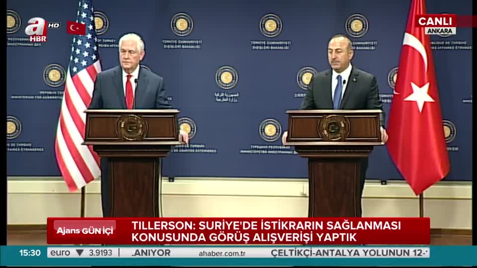 ABD Dışişleri Bakanı Tillerson YPG ile ilgili soruyu yanıtsız bıraktı