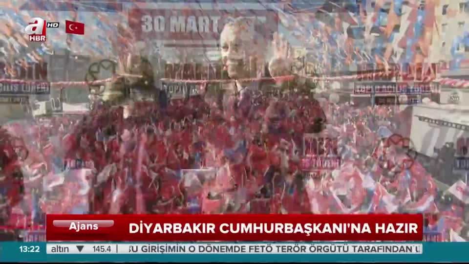 Diyarbakır’da Erdoğan heyecanı