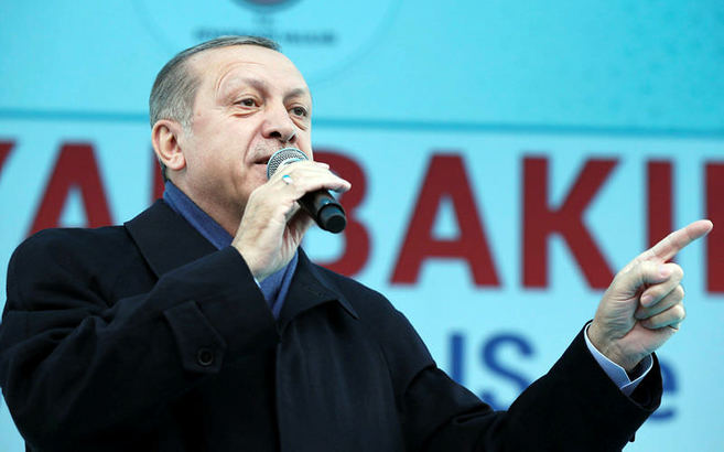 Cumhurbaşkanı Recep Tayyip Erdoğan Diyarbakır'da konuştu