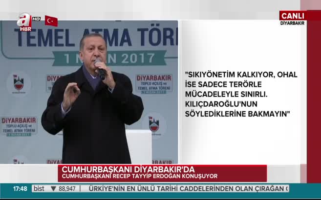"Hayır diyenlere terörist dediğim koca bir yalan"