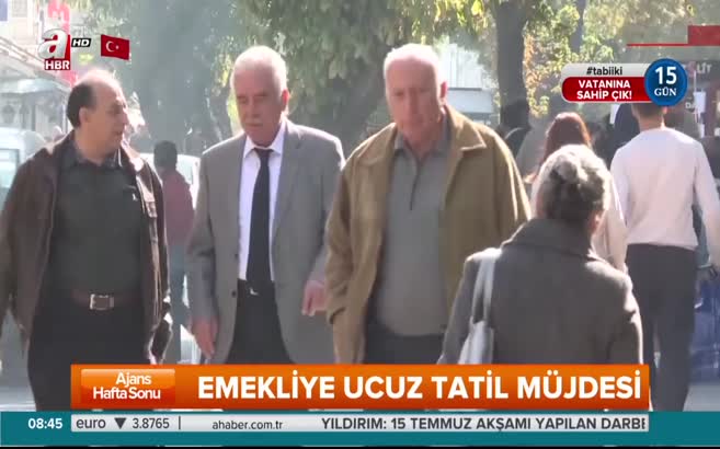 Emekliye ucuz tatil müjdesi