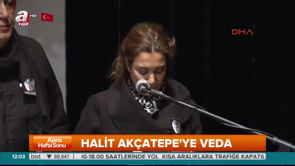 Halit Akçatepe’nin kızından duygusal veda