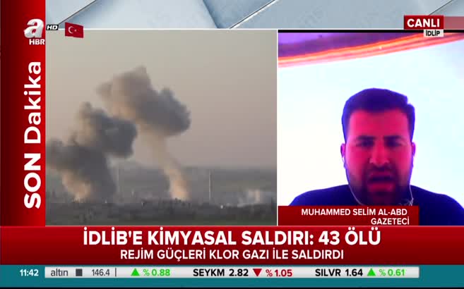 Suriye'de katliam! 70 ölü A Haber İdlib'den canlı yayında...