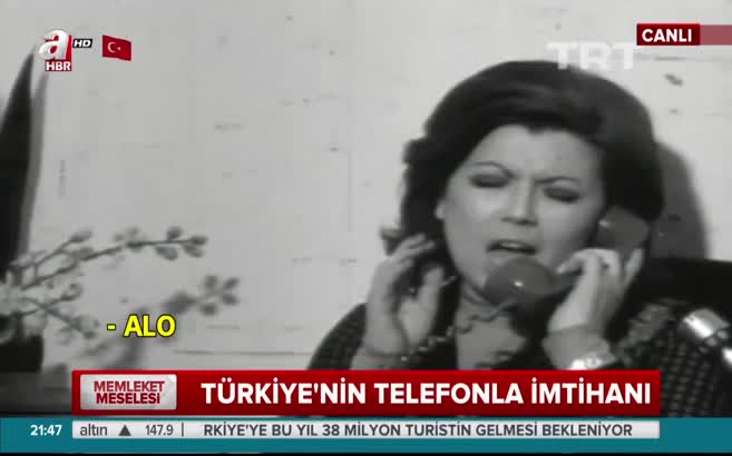 Türkiye'nin telefonla imtihanı