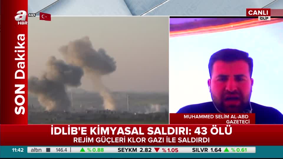 Suriye De Katliam 70 Olu A Haber Idlib Ten Canli Yayinda Ahaber Video Izle