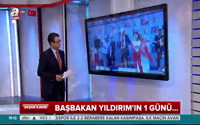 A Haber Başbakan ile 1 gün geçirdi