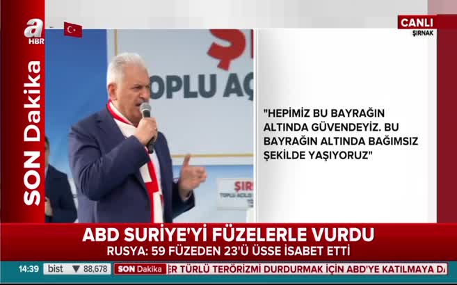 Başbakan Yıldırım: Buradan ilan ediyorum!