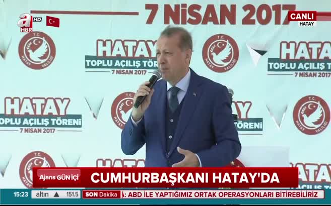 Erdoğan: Mazlumun ahı indirir şahı