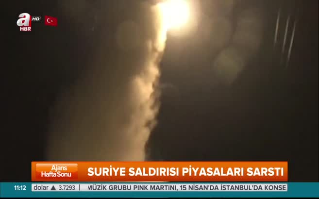 Suriye saldırısı piyasaları sarstı