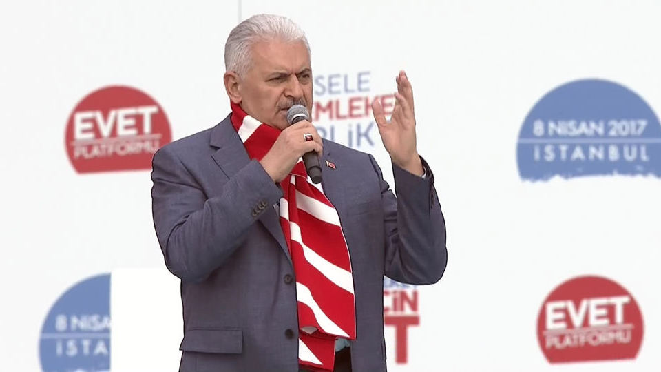 Başbakan Binali Yıldırım Yenikapı’da konuştu