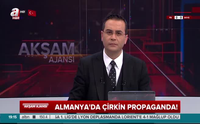 Alman devlet televizyonunda skandal