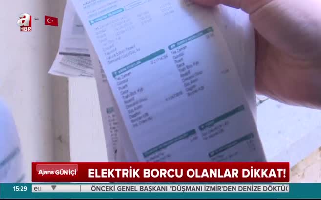 Elektrik borcu olanlar dikkat!