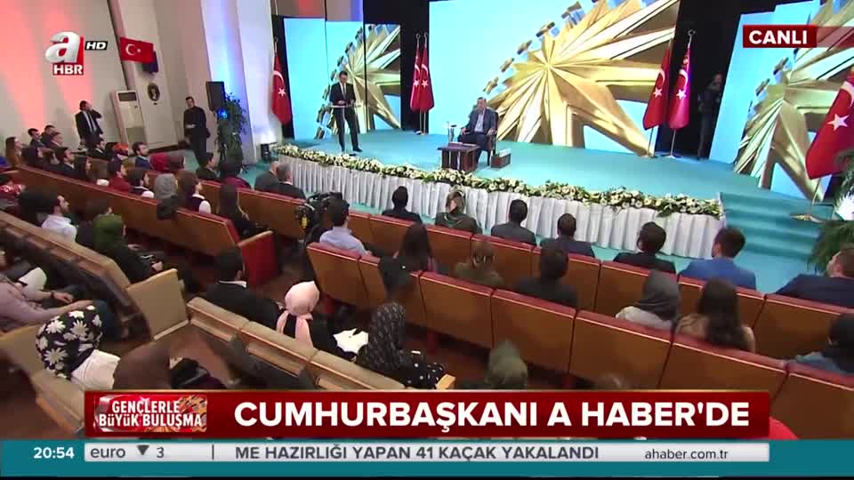 Cumhurbaşkanı Erdoğan’ın gözleri doldu!