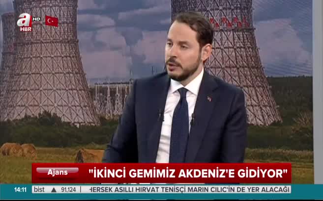 Berat Albayrak: İkinci gemimiz Akdeniz'e gidiyor