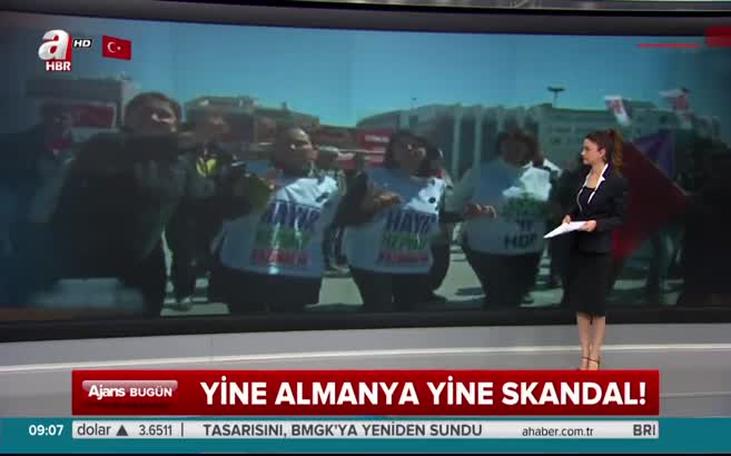 Yine Almanya yine skandal!