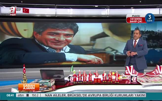 Erkan Tan canlı yayında İbrahim Erkal için dua etti