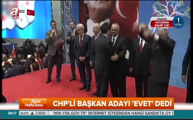 CHP'li başkan adayı 'evet' dedi