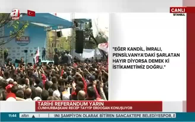 Cumhurbaşkanı Erdoğan: Hayır diyeni anlayışla karşılarım ama...