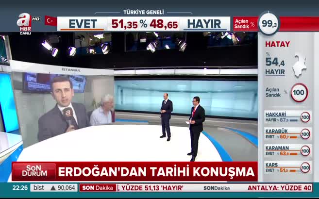 İşte Sabah Gazetesi'nin referandum manşeti