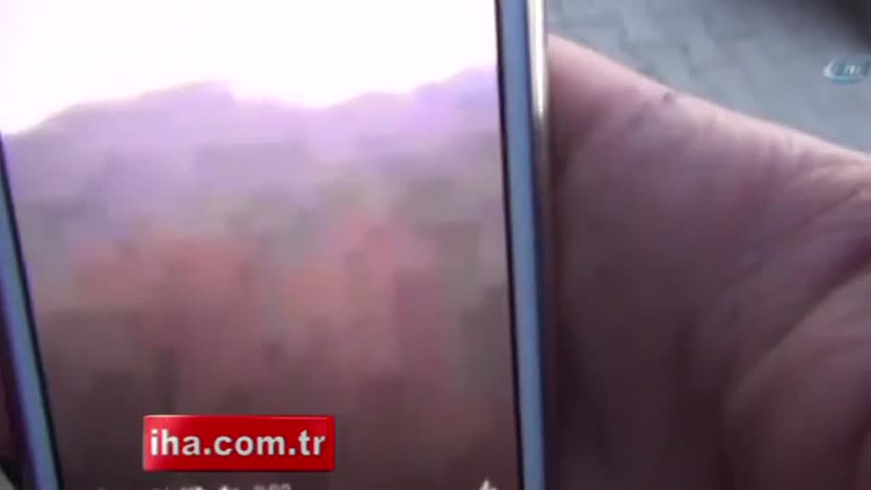 Helikopter düşmeden canlı yayın yapmışlar