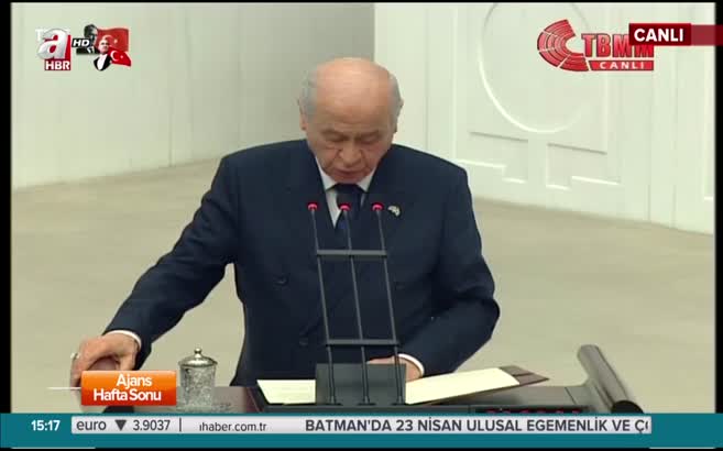 Bahçeli: Hiç kimse kriz çığırtkanlığı yapmamalı