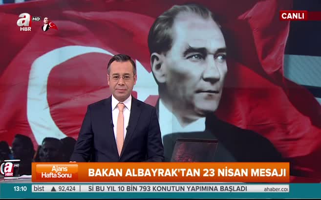 Enerji Bakan Albayrak'tan 23 Nisan mesajı
