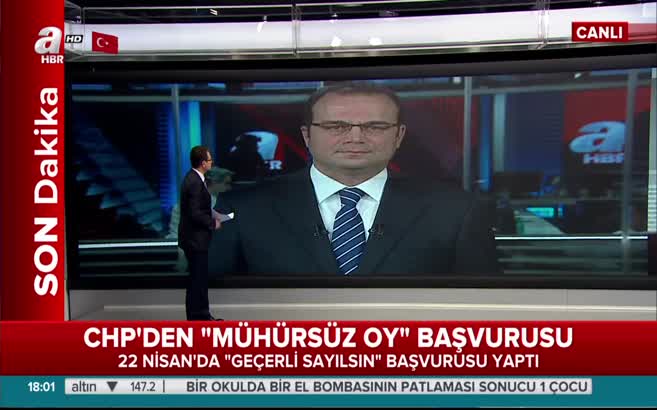 CHP’den ’mühürsüz oy’ başvurusu
