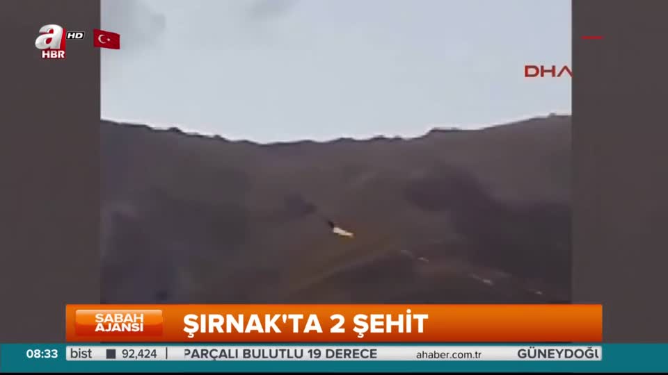Şırnak’ta çatışma: 2 asker şehit
