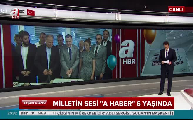 Türkiye’nin lider haber kanalı A Haber 6 yaşında!