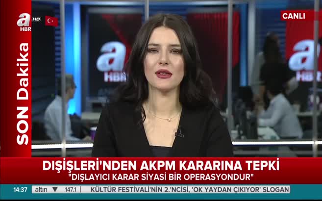 Dışişleri'nden AKPM'ye tepki!