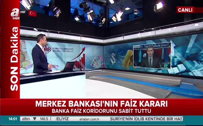 Merkez Bankası'ndan faiz kararını açıkladı