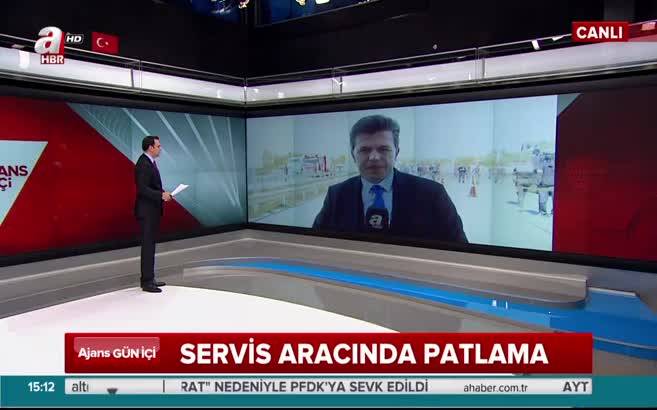 İstanbul Pendik'te servis minibüsünde patlama!