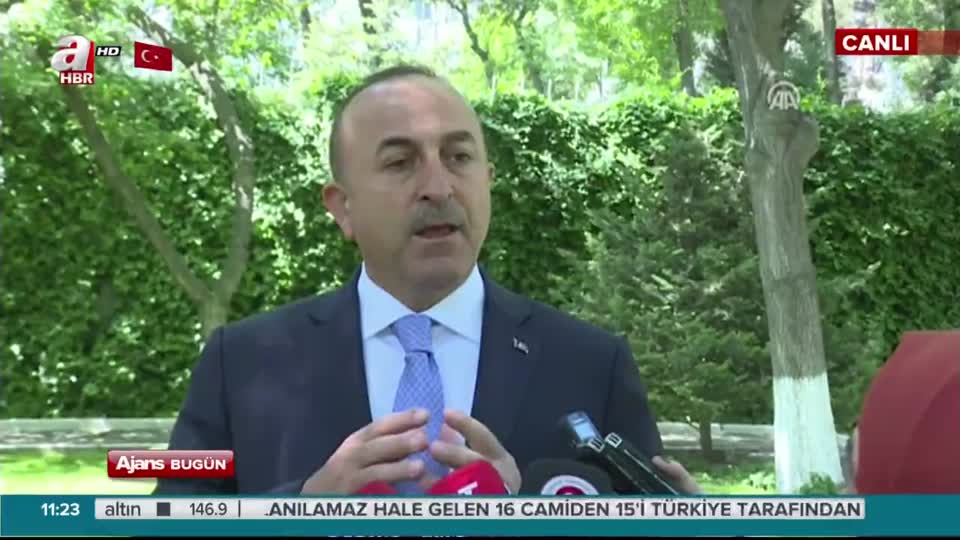 Dışişleri Bakanı Çavuşoğlu: Bizi buna mecbur bıraktılar