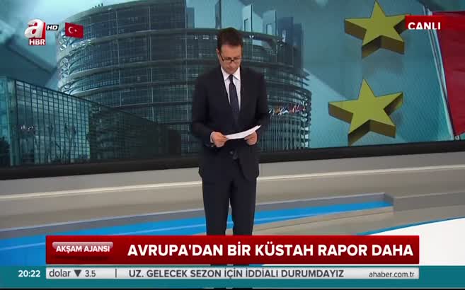 Avrupa'dan bir küstah rapor daha