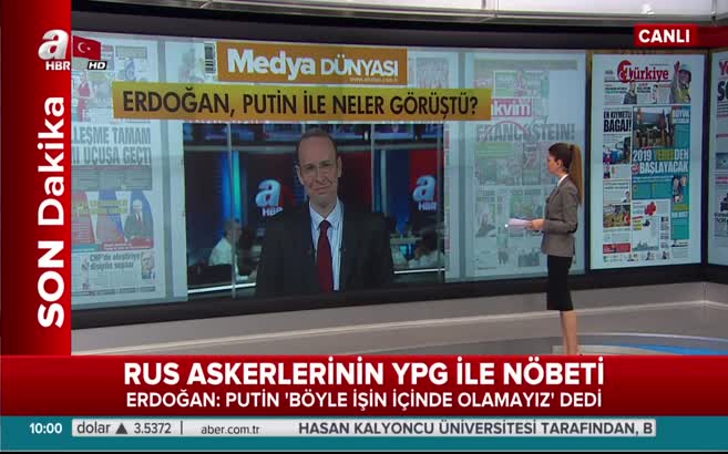 Erdoğan: Putin Kürt Devleti'ne olumlu bakmıyor