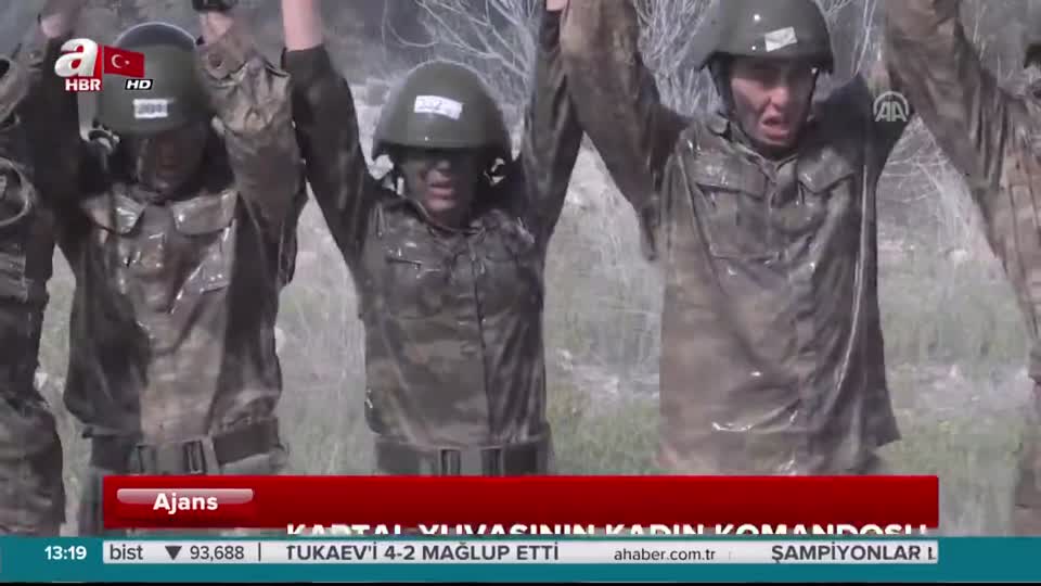 Kadın astsubayın ’bröve’ azmi