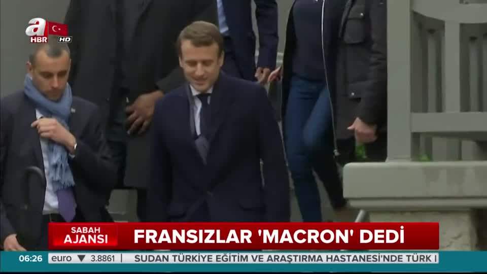 Fransa’nın yeni Cumhurbaşkanı Emanuel Macron