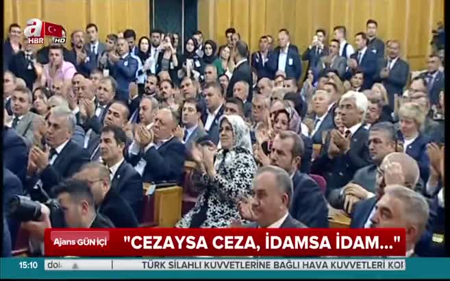 MHP lideri Bahçeli bir kez daha "idam" dedi