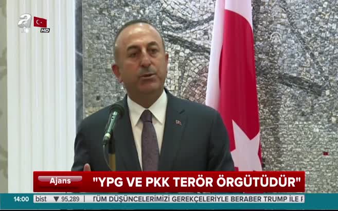 Mevlüt Çavuşoğlu: YPG'nin eline geçen her silah Türkiye için tehdittir