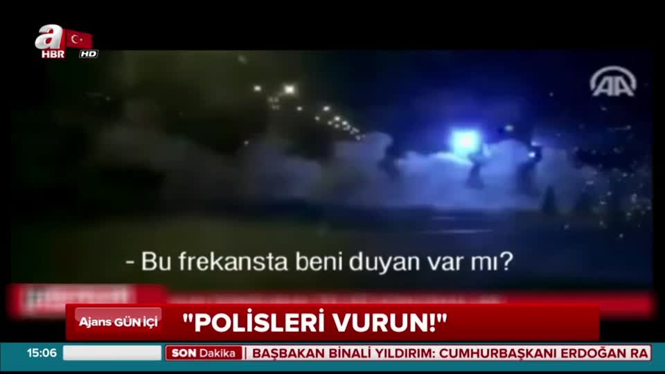 Darbecilerin kan donduran telsiz konuşmaları