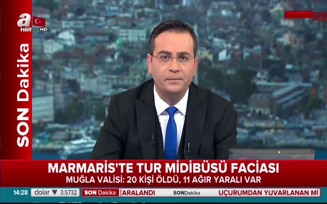 Muğla valisi Amir Çiçek telefon bağlantısında...