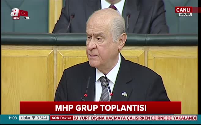 MHP lideri Bahçeli'den Erdoğan'ın ABD ziyaretine destek